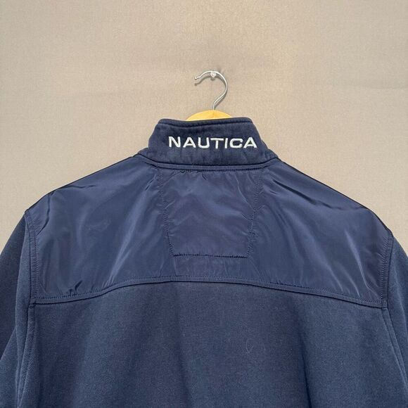 Nautica Men’s 1/4 Zip Up Pullover Size Large Essential Style Small Logo - Picture 5 of 10